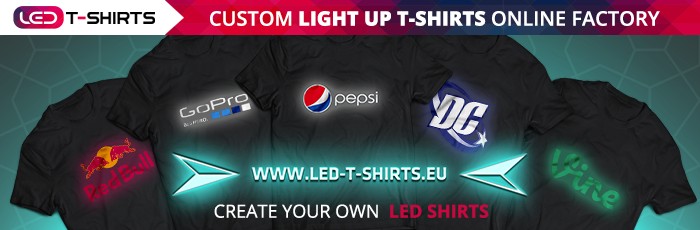led t shirts online