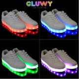 Lighting LED bluetooth shoes - White