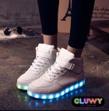 Lighting LED bluetooth shoes - White