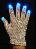Disco RGB gloves - silver
