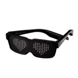 LED glasses with scrooling display - Chemion