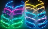 Glasses with lights - yellow