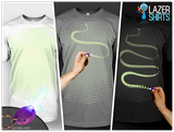 Laser t-shirt - Draw your motive