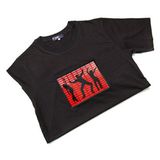 Sound activated T-shirt - Dance red