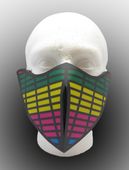 Equalizer Rave mask - sound sensitive