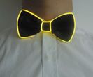Lighting bow tie - yellow