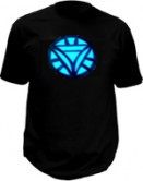 Luminescent t-shirt - Iron Man
