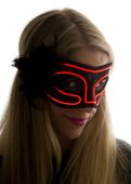 Neon mask - Red