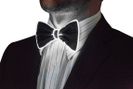 Shining bow ties - White