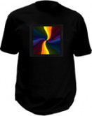 T shirt lumineux - Psytrance