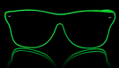 Way Ferrer Neon glasses - Green